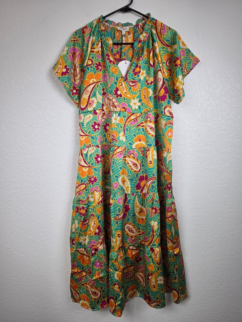 NWT Anthropologie Umgee Small Paisley Print Casual Dress